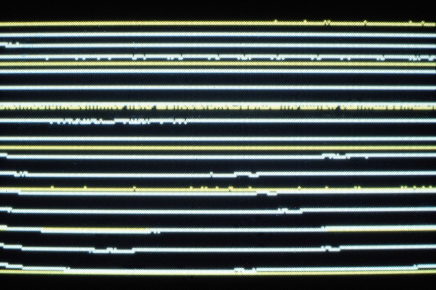 Screen print from patch clamping apparatus for use in ion