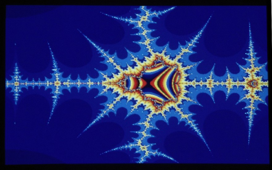 Fractal pattern based on Julia set