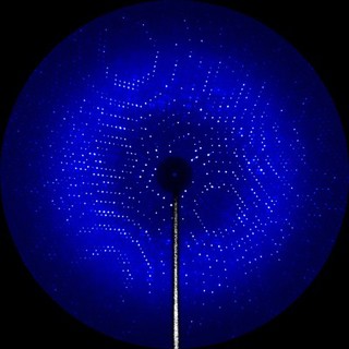 X-ray diffraction pattern of the enzyme glutamate