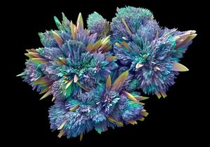 view Salbutamol crystals