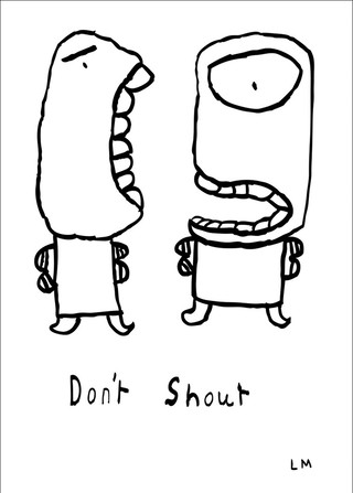 Anger, hand drawn illustration