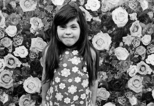 Young girl with Down's syndrome