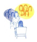 view Counselling for social anxiety disorder, illustration