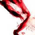 view Menstrual blood, artwork title "Ribbon 1"