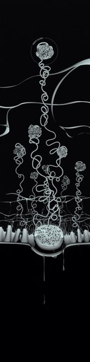 Bioengineered sweat gland, conceptual artwork