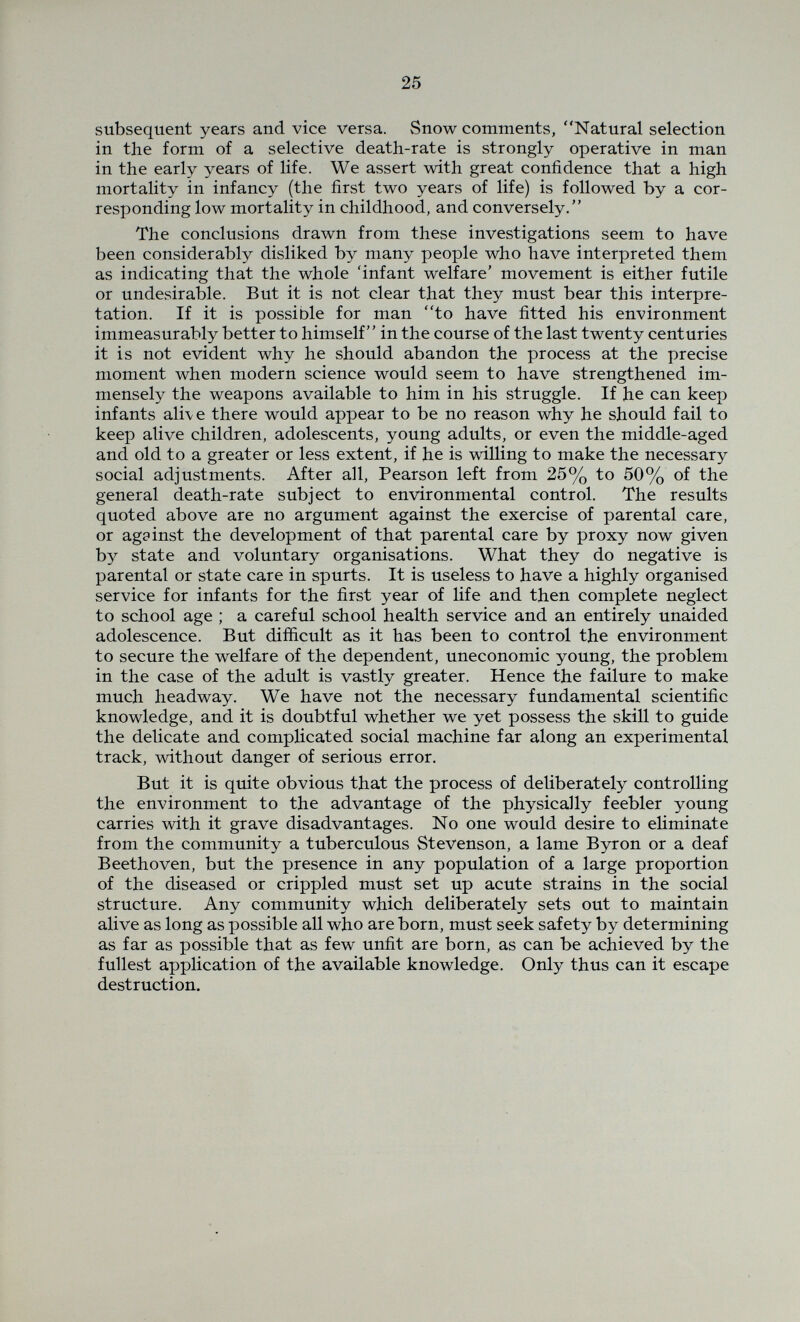 27 nature of these adverse factors is not clear, but their existence is important as influencing the possible interpretation of the results of this investigation, and the possible application of such results to other areas and populations. For purposes of comparison with the county area, Table I also gives the death-rate for the different age-groups in the County Boroughs of the geographical county. (These ñgures also were deduced from the reports of the Registrar-General). They indicate that in 1921 the figures for the younger age groups for the County Boroughs closely approximate to those of the administrative county, but that the improvement effected in the years 1921-1931 is much less than in the latter, so that on the whole, the natural death-rate in 1931 is higher for both sexes and at all ages ^except in old age—over 65) in the County Boroughs than in the administrative county. The outstanding excep¬ tion to this is in women from 15 to 45, among whom the death-rate is equal in both areas. The excess of deaths in the geographical county over those of the whole country might be attributed to climatic con¬ ditions—the cold and rugged north—but as will be seen later there is evidence to negative this. Comparison of the figures for the years 1921 and 1931 throws some light on the influence of poverty on death-rates as 1921 marked roughly the end of a period of unparalleled industrial prosperity in the North of England, while 1931 marked the depths of a prolonged depression. Yet during the ten years, both in the administrative county of Durham and in the County Boroughs there was an improvement in health, as measured by a drop in the death-rate of the young and middle-aged. There is no convincing evidence that the slower drop in the boroughs is associated with a higher level of unemployment, as the county area included some of the most depressed areas of the whole country. These figures serve to demonstrate the complexity of the whole problem, and the difficulty of establishing with any degree of certainty direct causal relationships. The nature of the information sought in this investigation and the material examined. The nature of the information sought falls into certain broad categories. 1. The infiuence of the age and parity of a woman on [a) Her own chance of survival in child-birth. {b) Her own chance of survival for five years after child-birth. (c) The child's chance to survive till five years of age. (d) The probability of the child's death occurring before or during birth, in the first month of post-natal life, from 1 month to 1 year, or from 1 to 5 years.