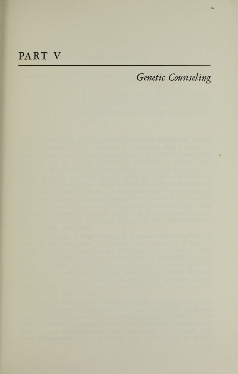 Some Aspects of Genetic Counseling By Franz J. Kallmann, M.D., Department oj Medical Genetics oj the New York State Psychi¬ atric Institute, Columbia University, New York, NY. For the majority of therapeutically oriented physicians, genetic counseling holds no more attraction or significance than a number of other non-cure-directed activities that belong in the field of preventive medicine and are mainly designed to implement a public health program. A reflection of this low-priority rating may be seen in the limited degree of attention devoted to family guidance work in the medical school curriculum. Other indications are a certain vagueness in defining the genetic variety of counseling as a specialized con¬ sultative procedure in the management of families with some member presenting clinical symptoms of an apparently genetically determined deficiency or disease (Tips et al., 1962), and the rather tacit assump¬ tion that this kind of counseling falls among the responsibilities of general family counselors. As a corollary of this displacement phenomenon, considerable emphasis has been placed on the counselor's objective to help his charges build a better world (Michael and Meyerson, 1962). This compensatory trend has persisted in various disciplines, although family counselors might have learned from Allport's description of rationalism in professional guidance work that acceptance of reason in matters of opinion or conduct is reconcilable with the singular human ability to blend tentativeness with a finii commitment to chosen values (Allport, 1962). In line with this relatively realistic principle and \mder the impact of recent advances in basic genetics, we may find it both timely and consistent with reason at this interdisciplinary conference to re¬ evaluate the extent to which current genetic counseling programs have become more knowledgeable, more resourceful, and perhaps even more personalized. As a geneticist who is interested in mental 385