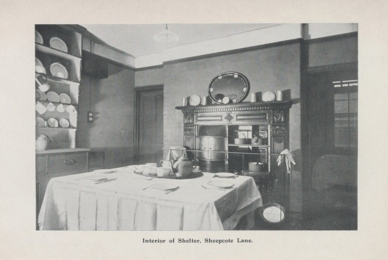 Interior of Shelter, Sheepcote Lane.