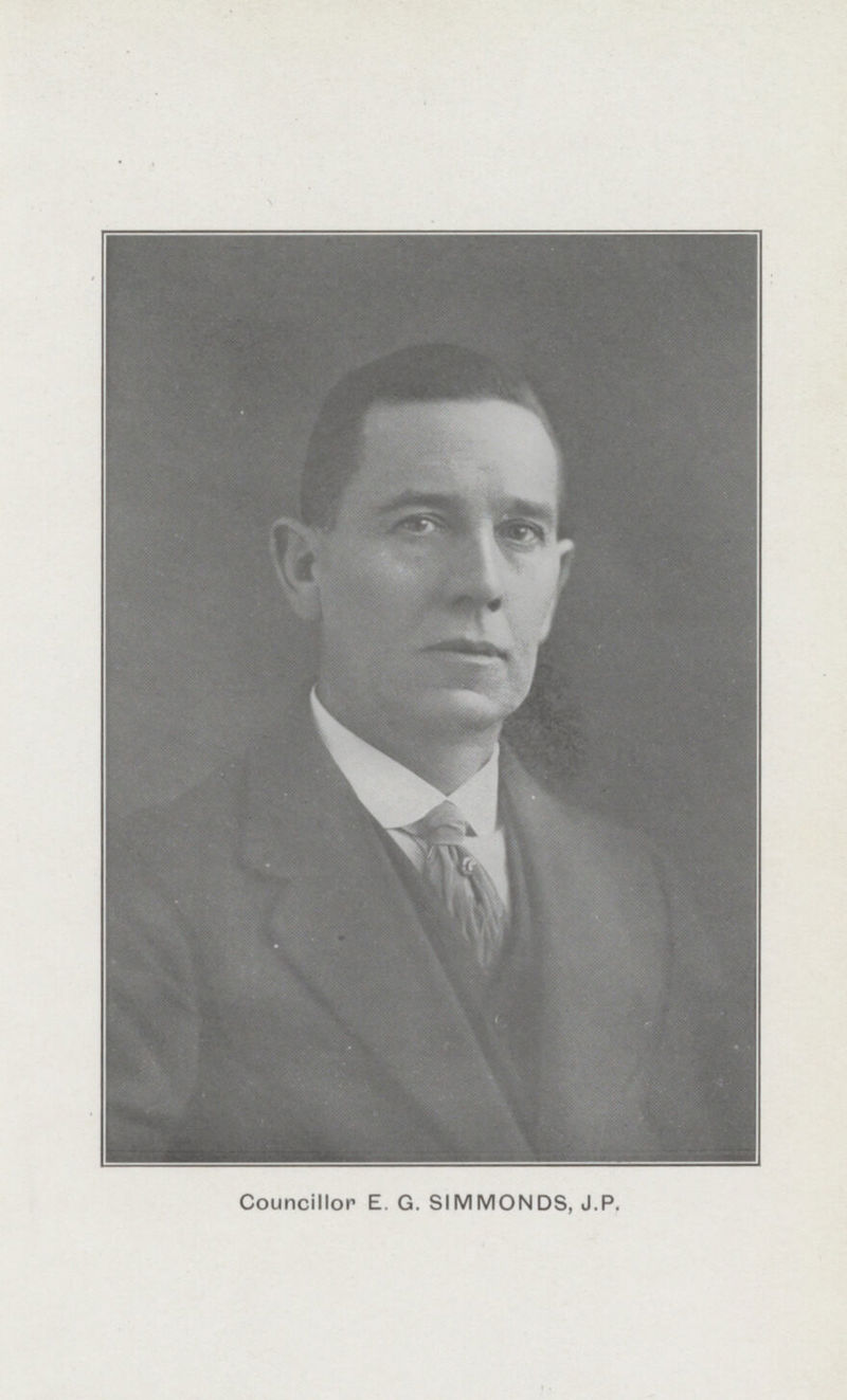 Councillor E. G. SIMMONDS, J.P.