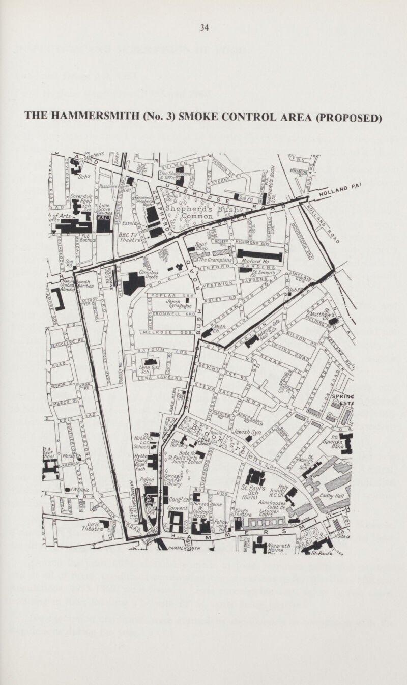 34 THE HAMMERSMITH (No. 3) SMOKE CONTROL AREA (PROPOSED)