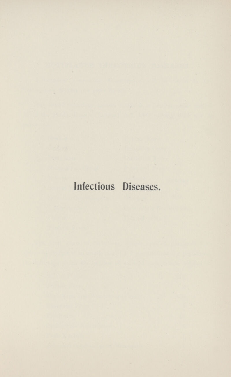 Infectious Diseases.