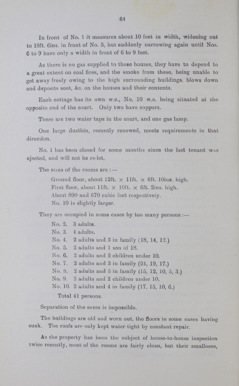 69 TABLE 30. VISITS MADE UNDER THE PUBLIC HEALTH (MEAT) REGULATIONS, 1924. St. Mary's Ward. St. Paul's Ward. St. Peter's District. St. John's District. Trinity Ward. All Saint's District. St. Michael's Ward. St. Jude's Ward. St. George's Ward. Christchurch Ward. St. Saviour's Ward. Total. Stalls and Shops visited 142 52 405 311 74 50 57 50 106 56 21 1324 The following defects were discovered and two Intimation Notices were served in order to obtain the abatement of the nuisances com plained of:— Paving defective 7 Dirty rooms 29 Other insanitary conditions 24 60 All the above mentioned nuisances were remedied. SLAUGHTERHOUSES. The various Slaughterhouses were periodically inspected during the year, and 306 oxen, 2,524 sheep and 7 pigs were slaughtered, under the supervision of Mr. Fisher and Mr. Duffield. There are four licensed Slaughterhouses in the Borough. The following are the premises and the licensees: — Situation of Premises. Name of Licensee. 129, Hillingdon Street Frederick George Jacques 70, Union Road Sidney John Waghorn 244, Walworth Eoad Messrs. Chalk & Cox, Ltd. 283-5, Walworth Road William Charles Brady 114 inspections were made during the year. No nuisance was discovered. Each Slaughterhouse was limewashed every three months during the year.