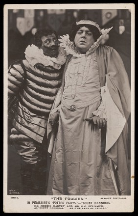 Morris Harvey and H. G. Pélissier in "Count Hannibal".