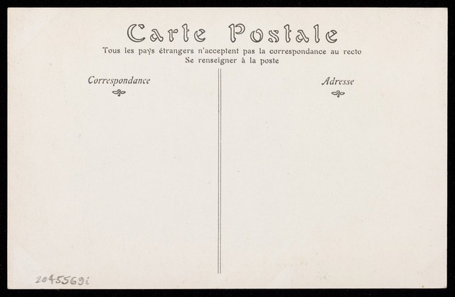 Mercury discovering the caduceus. Photographic postcard by Neurdein frères after A. Idrac, 191-.