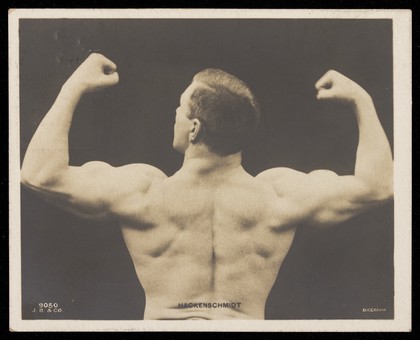 George Hackenschmidt, a wrestler. Process print, ca. 1904.