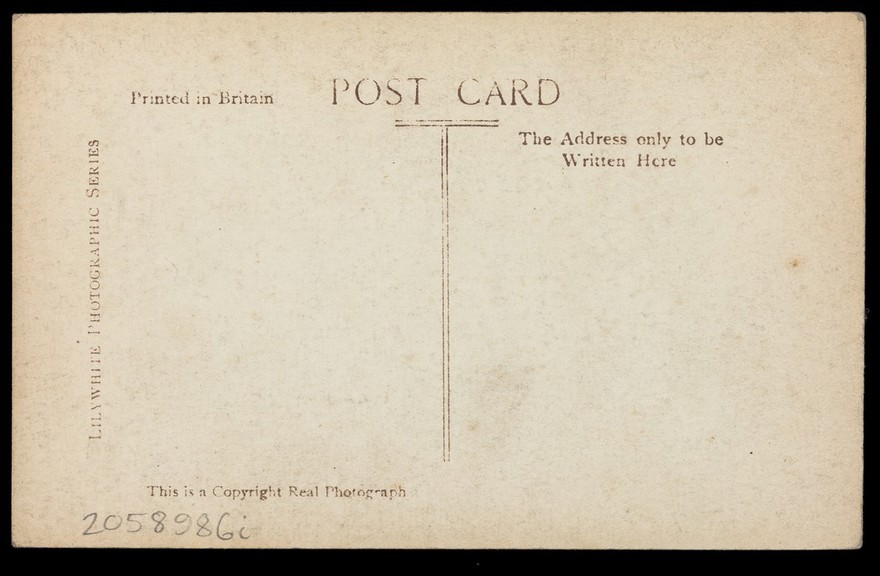 Harry Pilcer. Photographic postcard, 19--.