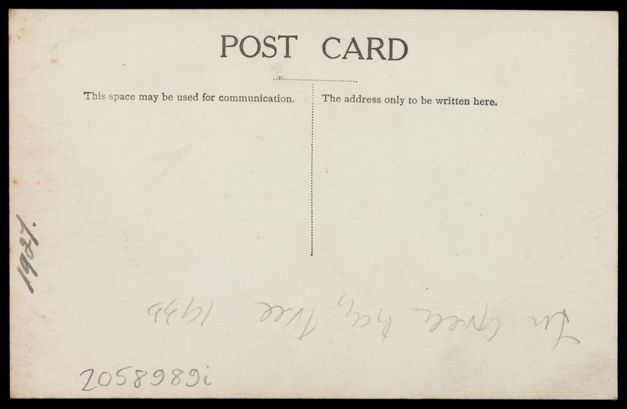 Frank Vosper. Photographic postcard, 1927.