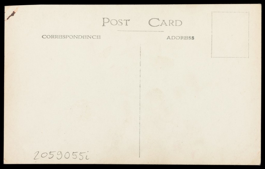 Anton Dolin as Satan. Photographic postcard, 193-.