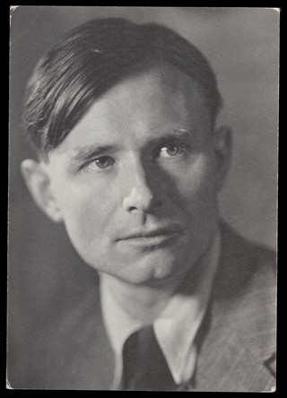 Christopher Isherwood. Process print, 196-, after H. Coster, ca. 1936.