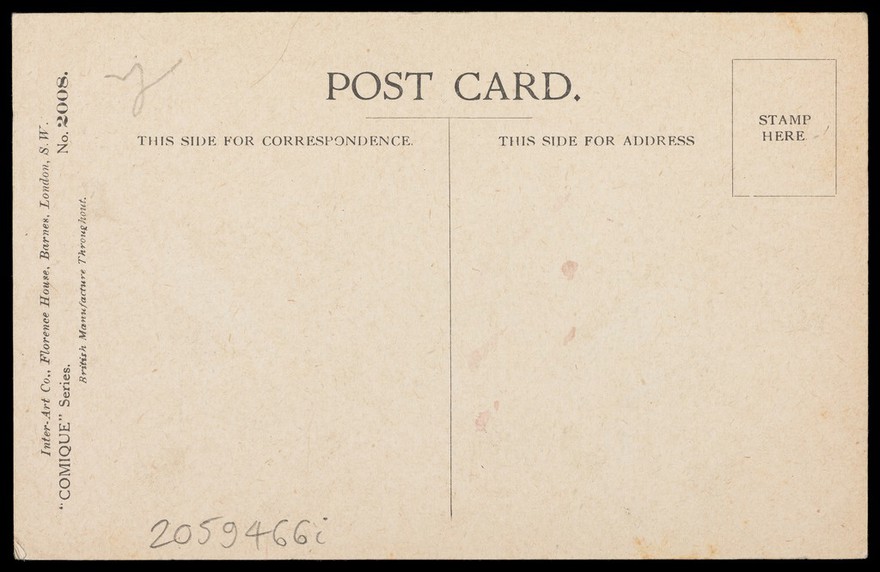 Sailors of different characters. Colour process print after D. McGill, 192-.