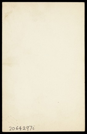 Harry Gordon in drag. Photographic postcard, 192-.