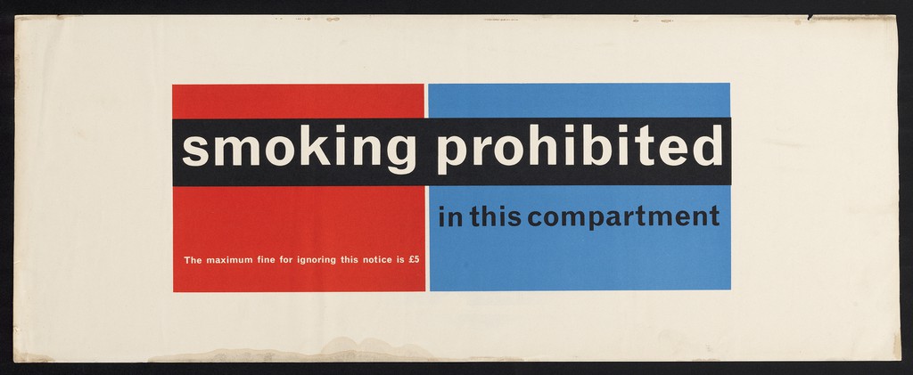 Smoking prohibited in this compartment : the maximum fine for ignoring this notice is £5.