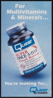 For odourless garlic... for multivitamins & minerals... : you're looking for Quest Vitamins / Quest Vitamins.