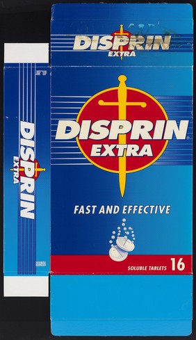 Disprin Extra fast and effective : Disprin Asprin fast and effective.