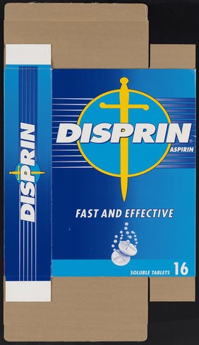 Disprin Extra fast and effective : Disprin Asprin fast and effective.