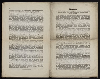 Vortrag des Herrn Regierungs-Rathes Dr. Knolz über die Reform des Medicinalwesens Oesterreichs, gehalten in der Plenar-Versammlung der medicinischen Facultät am 27. März 1848.