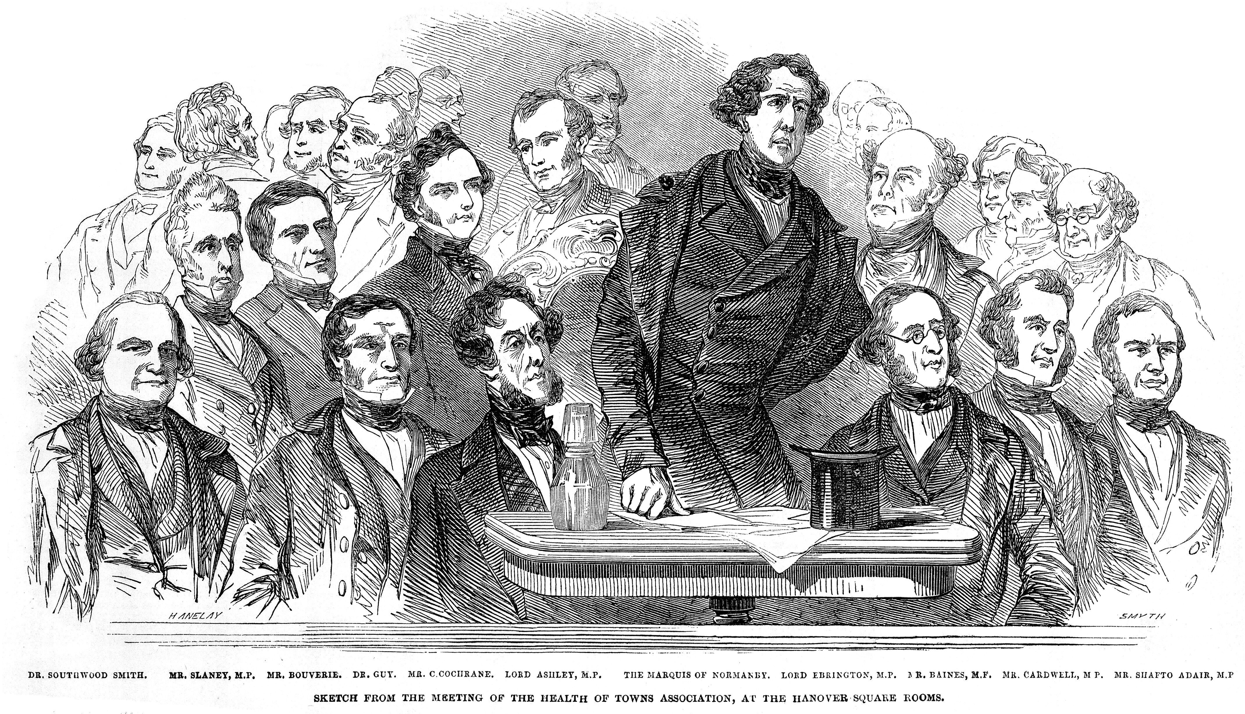 Health of Towns Association Meeting, 1847. | Wellcome Collection