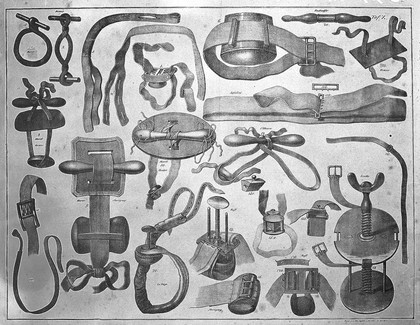 Armamentarium chirurgicum, oder möglichst vollständige Sammlung von abbildungen und Beschreibung chirurgischer Instrumente älterer und neuerer Leit / [Albert Wilhelm Hermann Seerig].