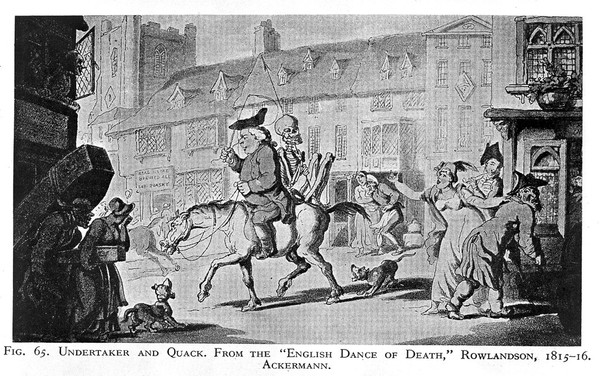 The physician of the dance of death : a historical study of the evolution of the dance of death mythus in art / by Aldred Scott Warthin ... with 92 illustrations.