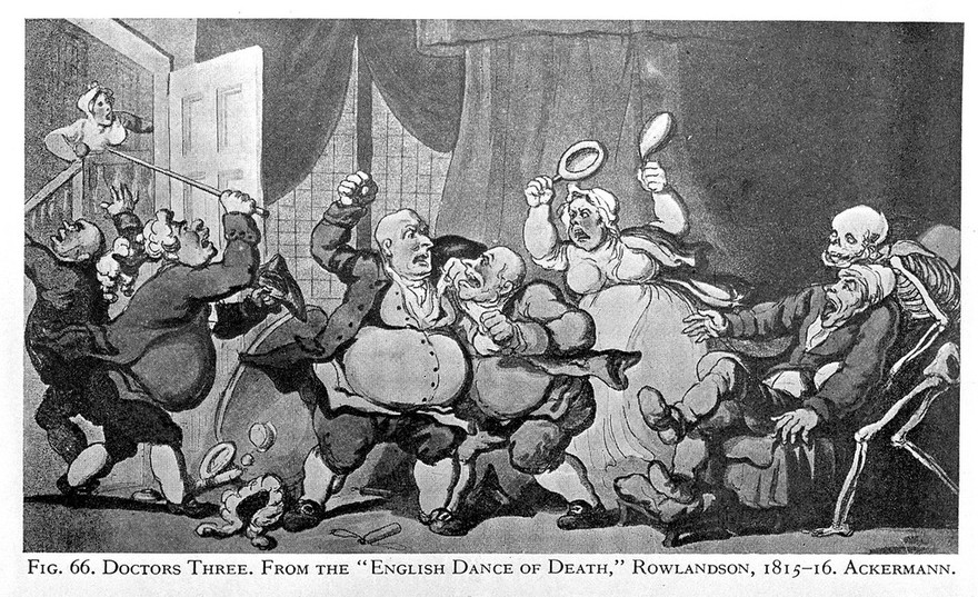 The physician of the dance of death : a historical study of the evolution of the dance of death mythus in art / by Aldred Scott Warthin ... with 92 illustrations.