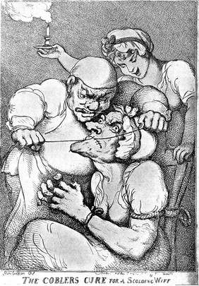 Rowlandson "The Cobblers Cure"