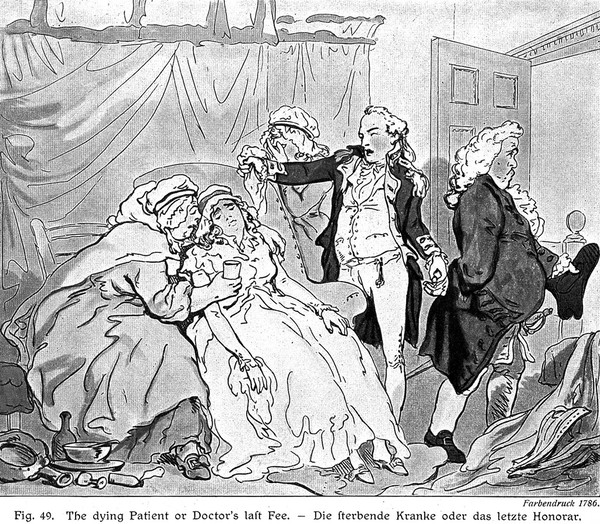Die Karikatur und Satire in der Medizin : mediko-kunsthistorisches Studie / von Eugen Holländer.