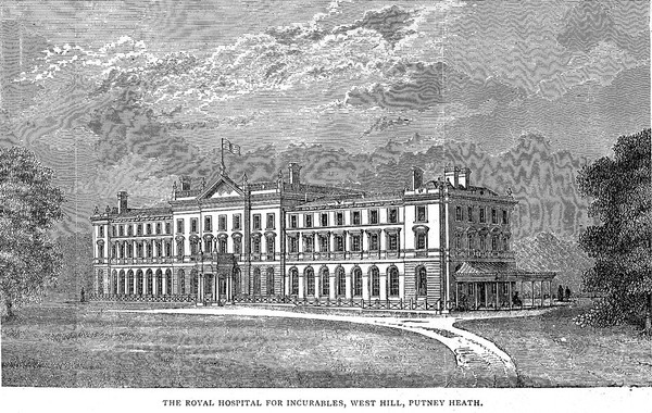 Pencillings in June; or a visit to the Royal Hospital for Incurables (Putney) / [Thomas W Aveling].