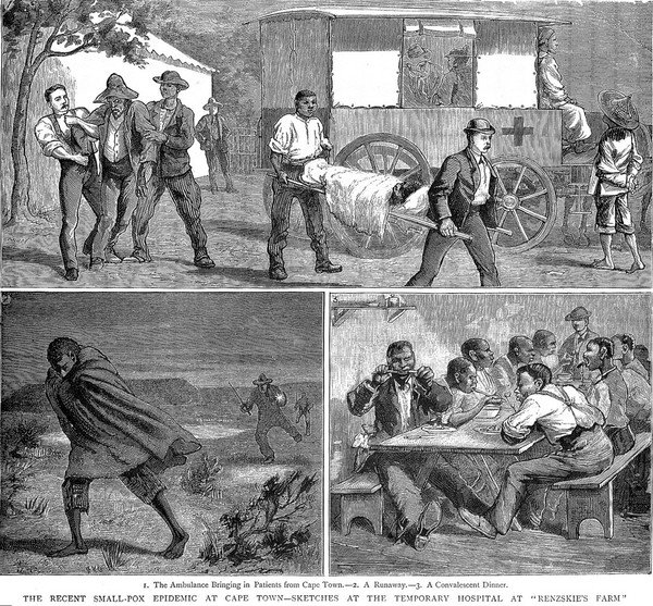 Temporary Hospital at Renzskie's farm, South Africa