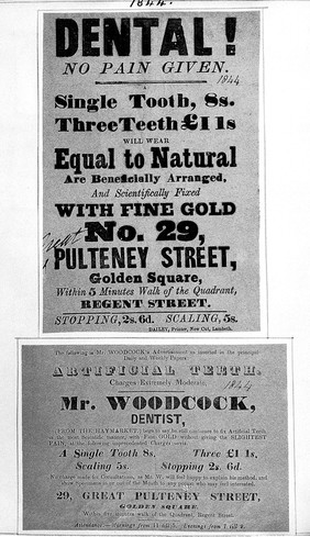 Dental memoranda / collected by T. Purland (1844).