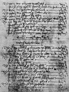 Thomas Alsop: apothecary to Henry VIII. Account for medicines prepared for Henry VIII, 1546. Public Record Office copied from Chemist and Druggist.