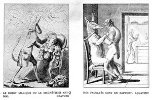 view Caricature of mesmerism.
