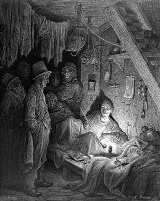Opium den, East end