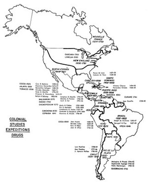 view Colonial Studies, expeditions and drugs. Copy prepared by Dr. F. Guerra.