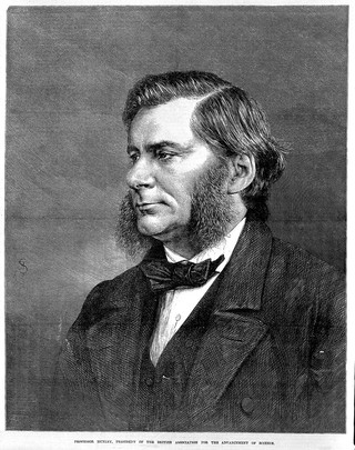 Thomas Henry Huxley. Wood engraving after T.D. Scott, 1870, after Bassano [?].
