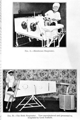 "Breathing machines" and their use in treatment : report of the Respirators (Poliomyelitis) Committee.