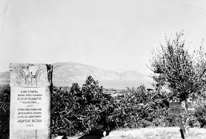 view Monument to memory of Vesalius, Zante, Greece