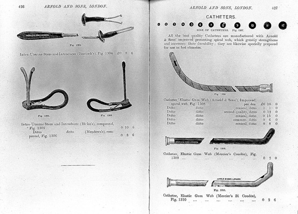 Catalogue of surgical instruments / Arnold & Sons.