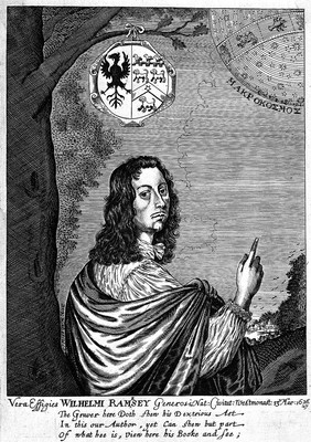 William Ramesey. Line engraving by T. Cross, 1654.