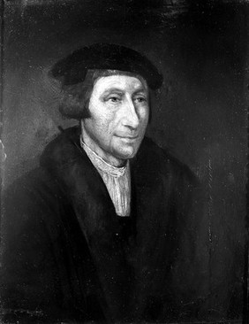 Portrait of Thomas Linacre.