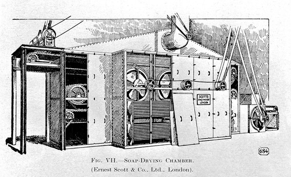 Soap-drying chamber; Ernest Scott & Co Ltd.